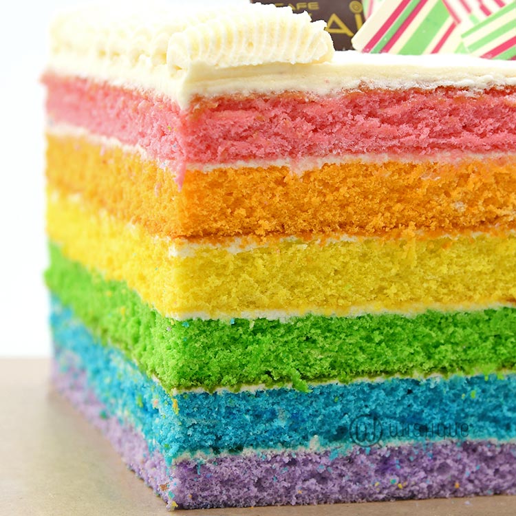 Hilton Rainbow Sponge Cake - Wishque | Sri Lanka's Premium Online Shop ...