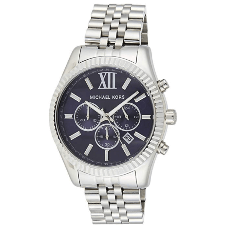 michael kors lexington men's chronograph wrist watch