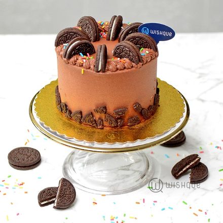 Mini Oreo Confetti Chocolate Cake