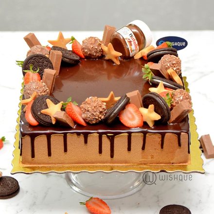 Chocolate Frenzy Celebration Cake