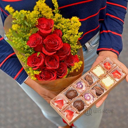 Roses Chocolatier Gift Set