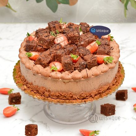 Chocolate Brownie Overload Cake