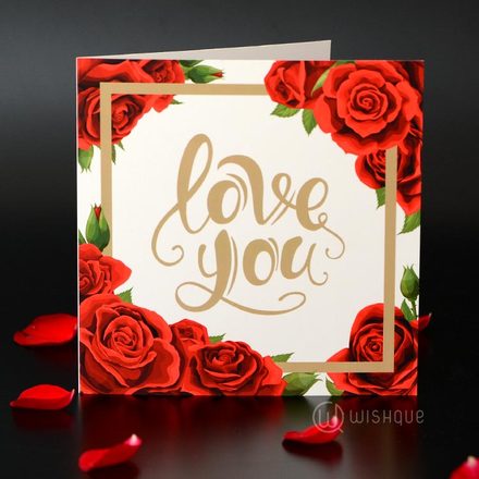 Love You Greeting  Card