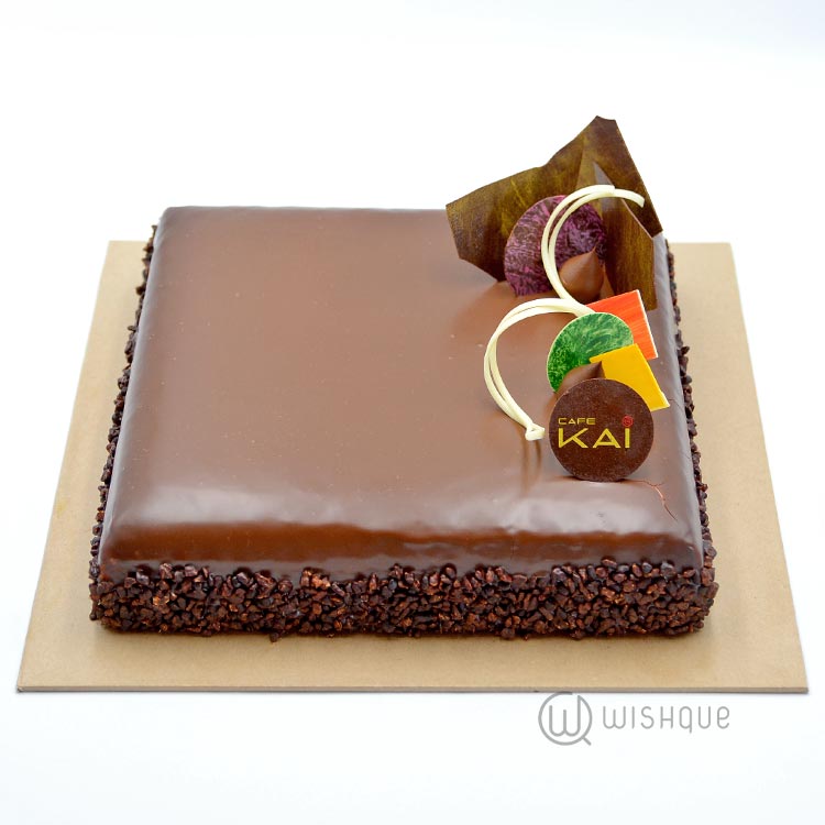 Hilton Chocolate Truffle Square Cake - Wishque | Sri Lanka\'s ...