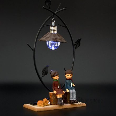 Summer Days Couple Ornament with Night Light