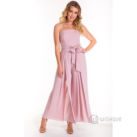 Luxe Blush Jumpsuit By Rushi Clothing