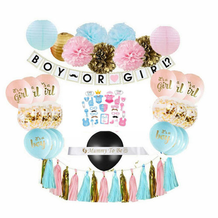 Baby Shower Mom To Be Theme Party Decor Set