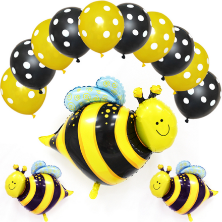 Little Bee Theme Birthday Party Decoration Set