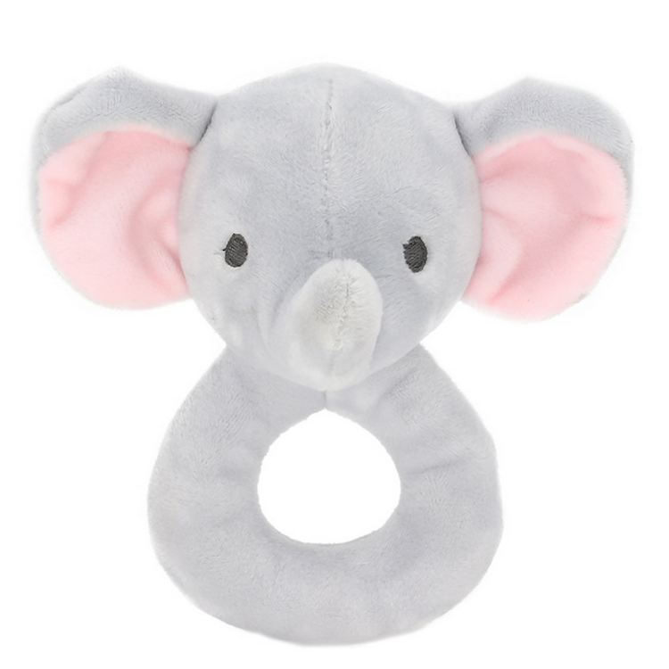 Baby Elephant Ring Rattle - Baby Toys, Rattles & Teethers | Wishque