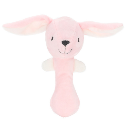 Plush Rabbit Stick Rattle