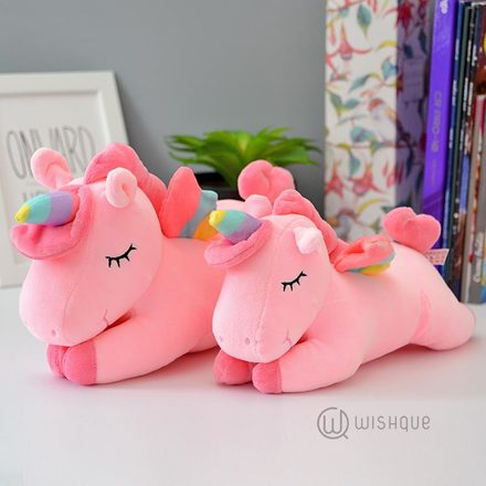 Adorable Unicorn Soft Toy - Pink