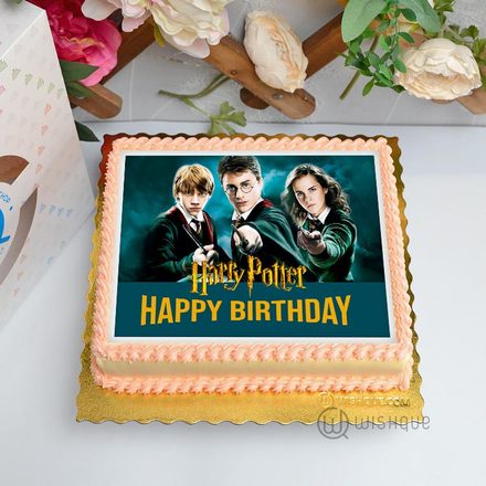 Harry Potter Edible Print Cake 1.5Kg