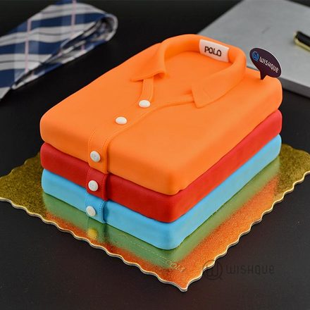 His Wardrobe Favourites Polo Collection Cake