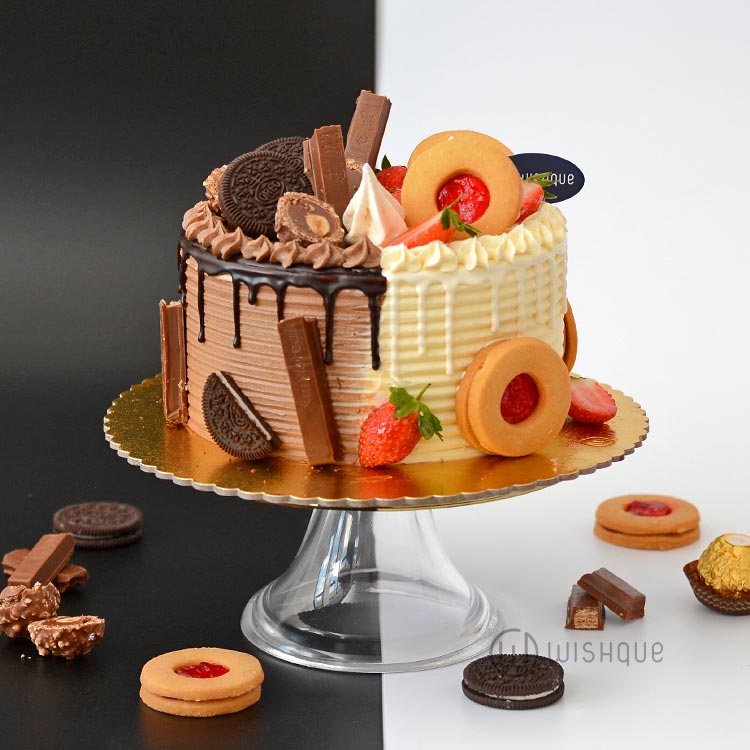 Better Together Choco Nilla Celebration Cake Wishque Sri Lankas Premium Online Shop Send 