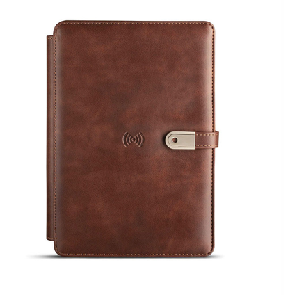 Pennline NoteBook Organizer - Dark Brown (Wireless+ 16GB USB)