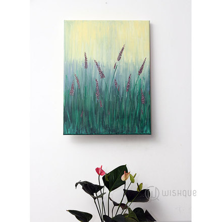 Love In The Spring Hand-Painted Abstract Wall Art