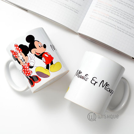 Minnie & Mickey Printed Mug