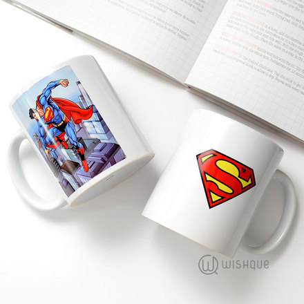 Superman Cartoon Mug