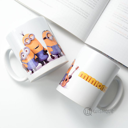 Minions Printed Mug