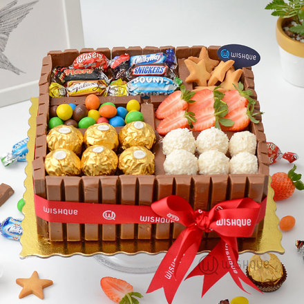 Celebrations Candy Chocolate Gift Box Cake