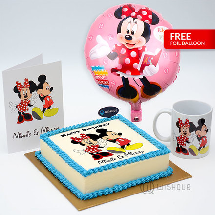 Mickey & Minnie 4Pcs Gift Set