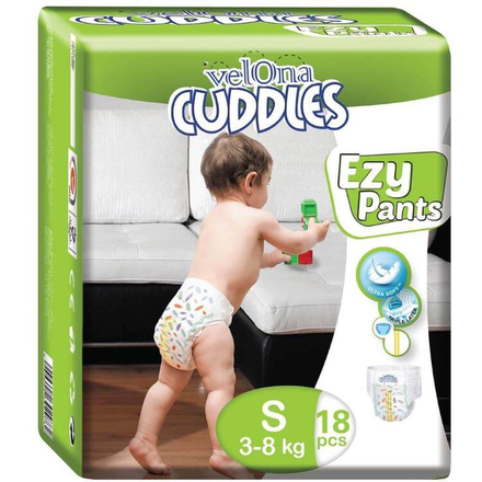 Velona Cuddles Ezy Pants (18 Pcs) In Three Sizes