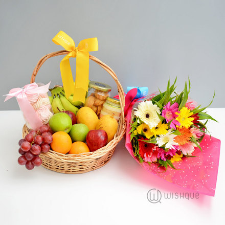 Fruity & Floral Fruit Basket