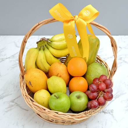 Sweet and Crunchy Fruit Basket