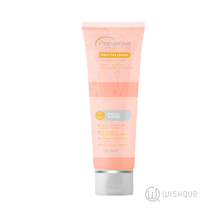 Prevense Facial Scrub For All Skin Types 120ml - Wishque | Sri Lanka's  Premium Online Shop! Send Gifts to Sri Lanka