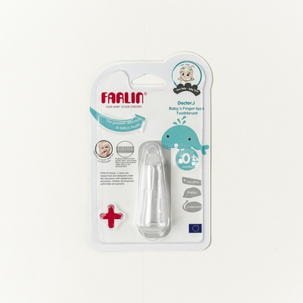 Farlin Doctor J Baby's Finger Type Toothbrush