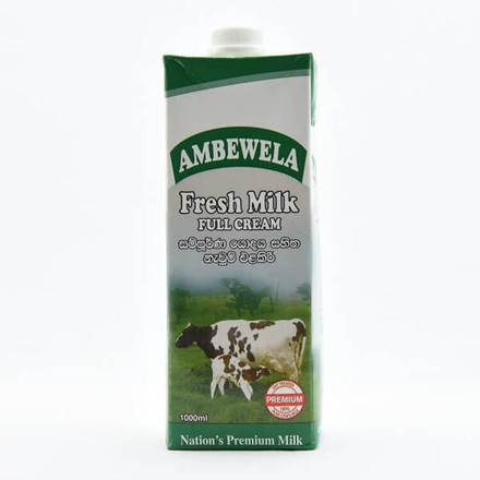 Ambewela Fresh Milk Plain 1L