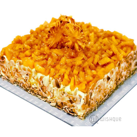 Pineapple Macaroon Cake