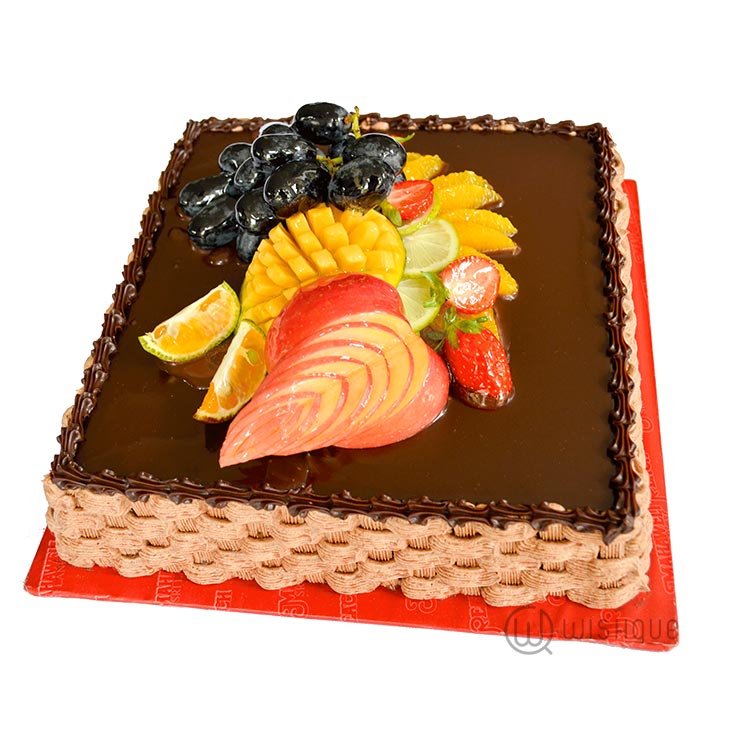 Send Chocolate Fruit Cake Delivery to Kolhapur | Tastyreatcakes