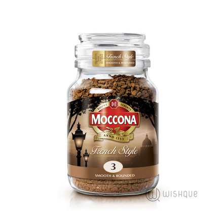 Moccona French Style Smooth & Rounded Instant Coffee 200g