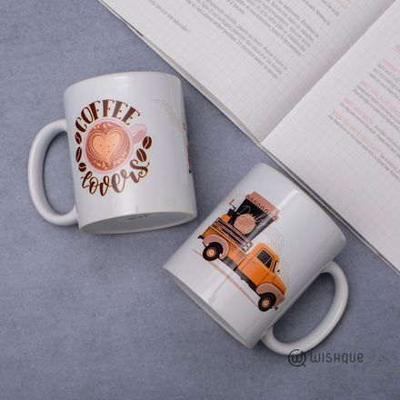 Coffee Lovers Printed Mug