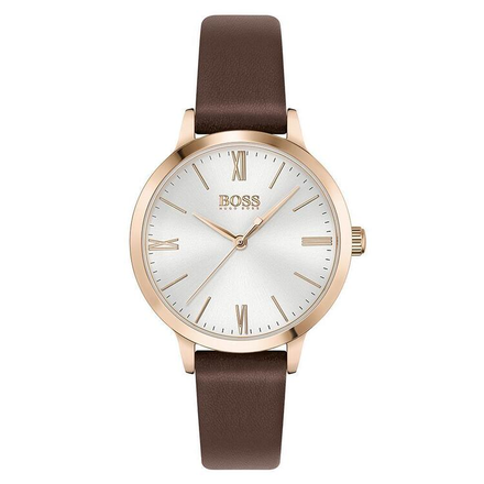 Hugo Boss Classic Brown Leather Women's Watch 1502596