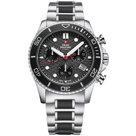 Swiss Military Stainless Steel Men's Watch - SM3405101