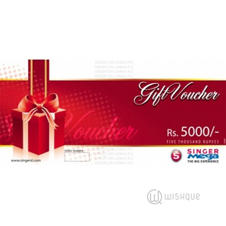 Singer Homes Gift Voucher 5000