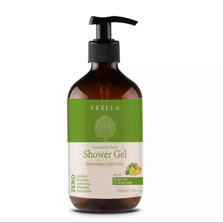 Frella Neutral Wellness Shower Gel - Ginger Lime