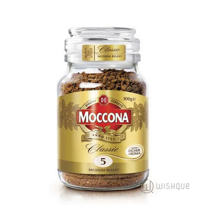 Moccona Coffee Freeze Dried Coffee Medium Roast 100g