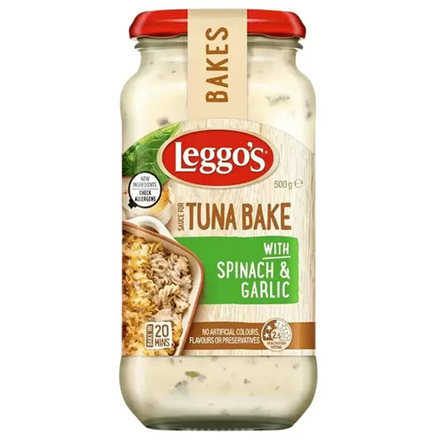 Leggo's Tuna Bake with Spinach & Garlic 500g
