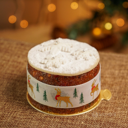 Mini Traditional Rich Christmas Fruit Cake 250g