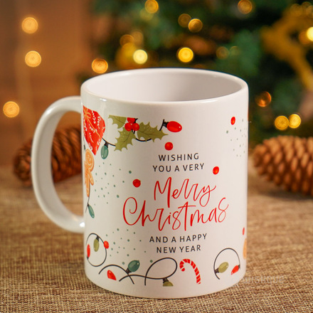 Very Merry Christmas Printed Mug