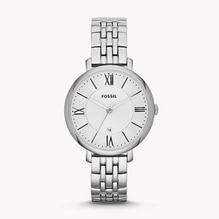Fossil Jacqueline Stainless Stainless Steel Ladies Watch ES3433