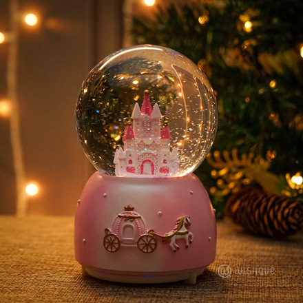 Cinderella Castle Fairy Lights Ornament