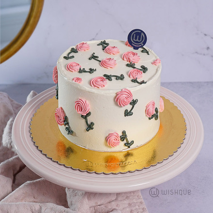 Simply Her Spring Floral Cake