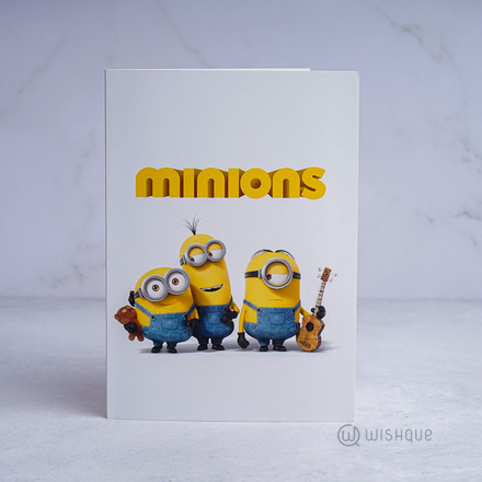 Minions Greeting Card