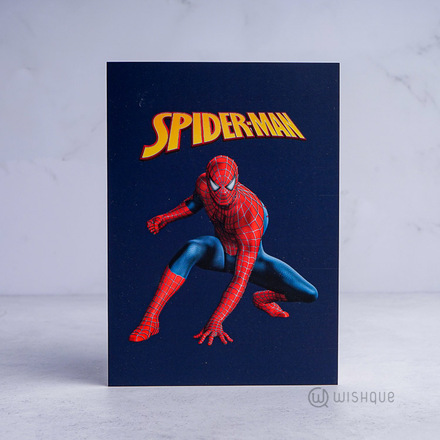Spider Man Greeting Card