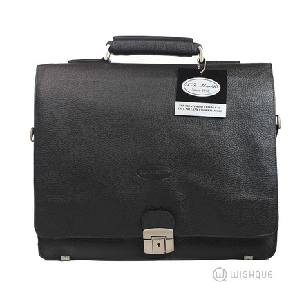 Charlie Messenger Bag - Black