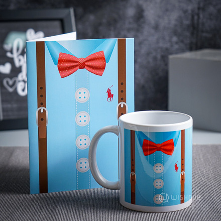 Polo Themed Printed Mug & Greeting Card